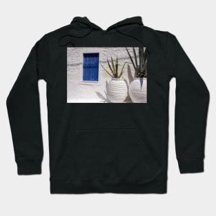 White planters. Hoodie